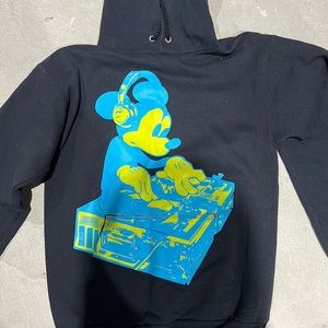 Mickey Mouse DJ Sweatshirt Hoodie.